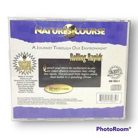 Nature's Course:Rolling Rapids-A Journey Through Our Environment CD-Nature Sound - Picture 2 of 4